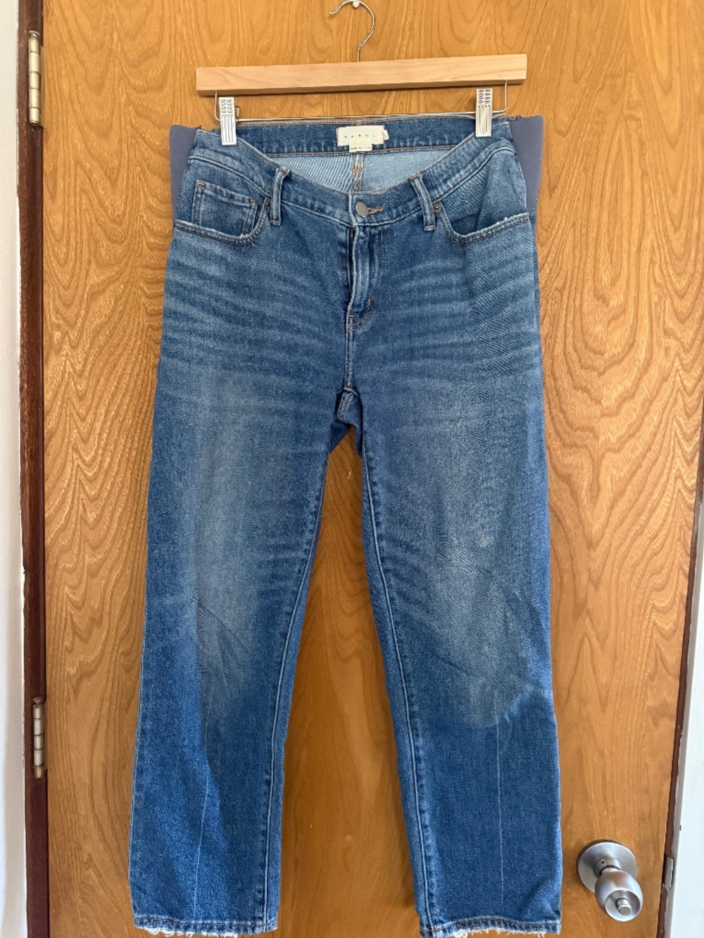 Hatch - The Crop Maternity Jean